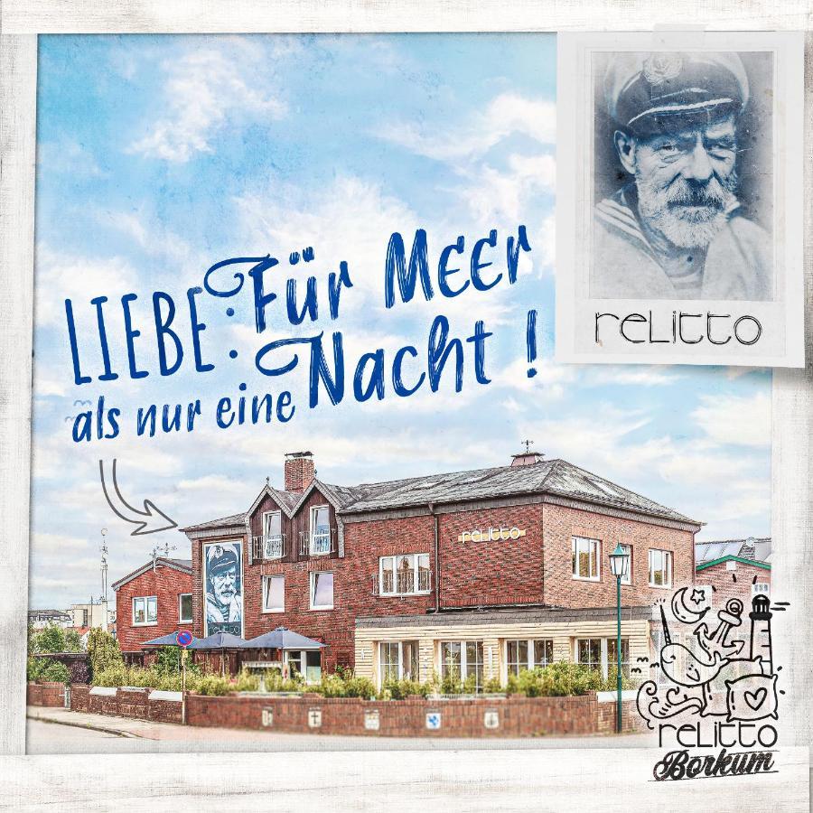 Relitto Boutique Und Aparthotel Borkum Bagian luar foto
